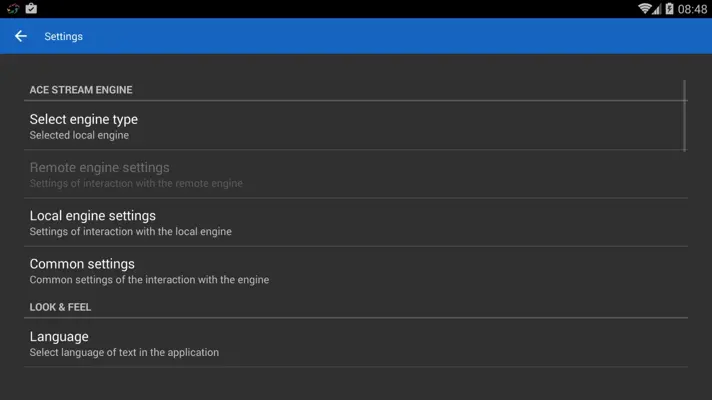 Torrent Stream Controller android App screenshot 2